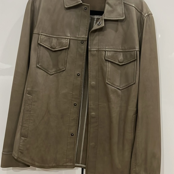 THEORY Mens shirt jacket. Size Medium. NWOT - Picture 10 of 10